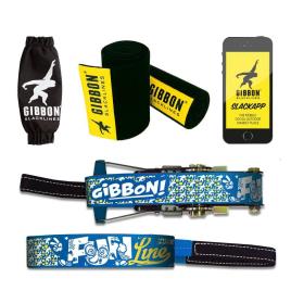 Gibbon Slacklines Fun Line Treewear One Size Blue