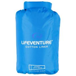 Lifeventure Mummy Cotone 220 x 90 cm Blue