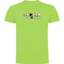Camiseta De Manga Curta Be Different Climb M Light Green