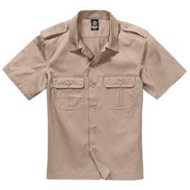 Camisa Manga Curta Us 3XL Beige