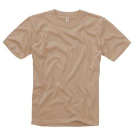 Manga Curta T-shirt T-shirt 4XL Beige