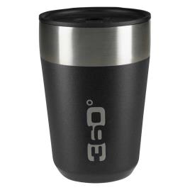 360 Degrees Isolado Inoxidável Caneca De Viagem Regular One Size Black