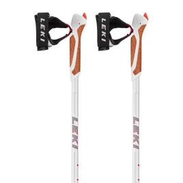 Leki Passion 120 cm Anthracite / Neon Red