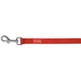 Coleira Nylon Basic 25 mm x 120 cm Red