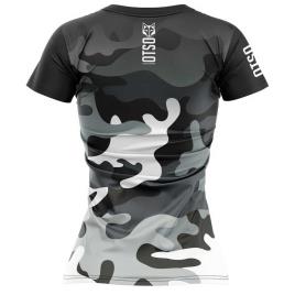 Manga Curta T-shirt T-shirt M Camo Grey