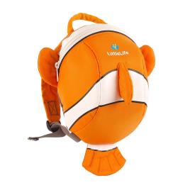 Mochila Clownfish Animal 2l One Size Orange / White