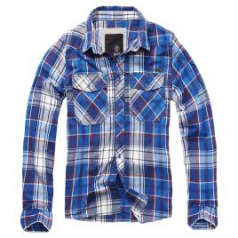 Camisa Manga Comprida Check M Navy