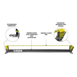 Gibbon Slacklines Slackrack Classic One Size Black
