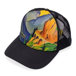 Boné Roger One Size Black / Orange