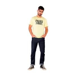 Snap Climbing Camiseta De Manga Curta Logo S Yellow
