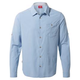 Craghoppers Camisa Manga Comprida Nosilife Nuoro 2XL Harbour Blue
