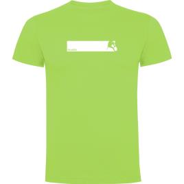 Camiseta De Manga Curta Climb Frame L Light Green