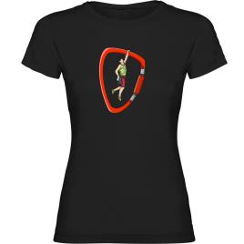 Camiseta De Manga Curta Climber L Black