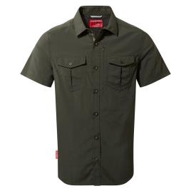 Camisa Manga Curta Nosilife Adventure Ii L Dark Khaki