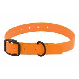 Coleira Cortada Para Caber One Size Blaze Orange