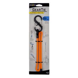 Gear Tie Clippable One Size Neon Orange