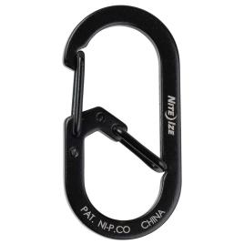 G-series Dual Chamber Carabiner Pack 2 One Size Black