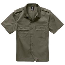 Camisa Manga Curta Us XL Olive