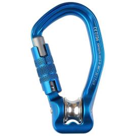 Mosquetão Biner Trilock With Pulley One Size Blue