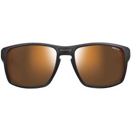 Julbo Oculos Escuros Shield Reactiv Photochromic /CAT2-4 Transluscent Black / Neon Orange