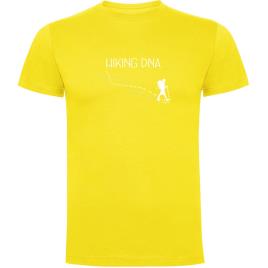 Camiseta De Manga Curta Hikking Dna L Yellow