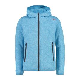 Lã Com Capuz Jacket 4 Years Light Blue / White