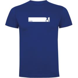 Camiseta De Manga Curta Trekk Frame M Royal Blue