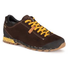 Aku Tênis Caminhada Bellamont Iii Suede Goretex EU 47 Brown / Yellow