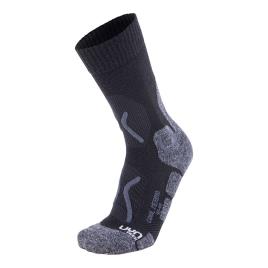Meias Cool Merino EU 39-41 Black / Grey Melange