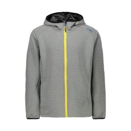 Lã Com Capuz Jacket 6 Years Grey Melange