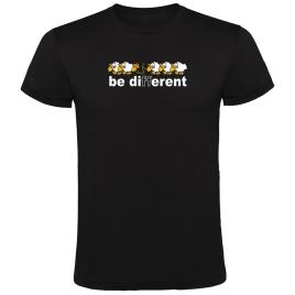 Camiseta De Manga Curta Be Different Climb XL Black