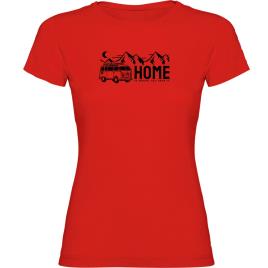 Camiseta De Manga Curta Home L Red