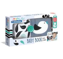Baby Clementoni - Livro Branco e Preto para Bebés