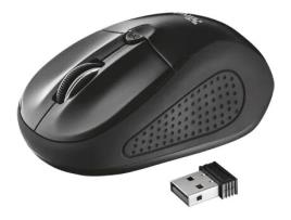 Rato TRUST Primo (Wireless - Casual - 1600dpi - Preto)