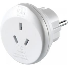 Adaptador Go Travel AUS-EU