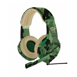 Auscultadores TRUST Gaming GXT 310C Radius jungle camo c/mic