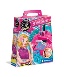 Crazy Chic - Glitter Tattoos - Clementoni