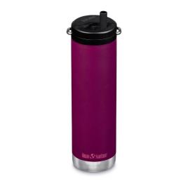 Klean Kanteen Com Garrafa Térmica Isolada Com Tampa Torcida Tkwide 20oz One Size Purple Potion