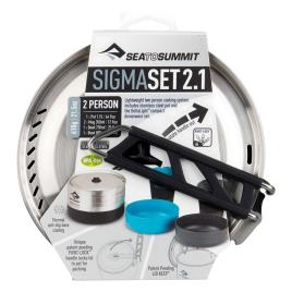 Sigma Cookset 2.1 One Size Pacific Blue / Silver