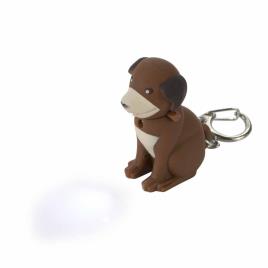 Chaveiro De Cachorro One Size Dog(Brown)