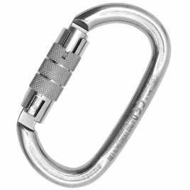 Mosquetão Ovalone Inox Twist Lock 110mm Inox