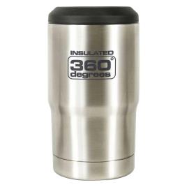 360 Degrees Beer Cozy One Size Stainless Steel