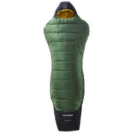 Saco De Dormir Gormsson +4ºc Extra Long Artichoke Green / Mustard Yellow / Black