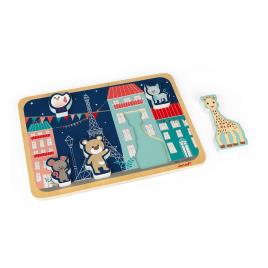 Sophie La Girafe Chunky Puzzle 5 Pcs 5 Multicolor