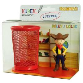 Figura Bolek Como Porta Lápis De Cowboy One Size Multicolor