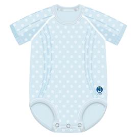 Jbimbi Dryarn 4 Season 0-3 Years Polka Dots Light Blue / White