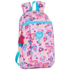 Safta Mini Mochila Hearts Vmb One Size Pink