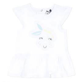 Camiseta De Manga Curta Valencia 18-24 Months White