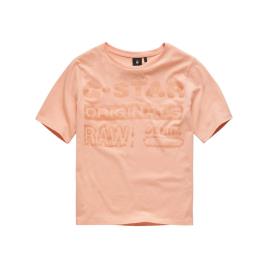 G-star Kids Camiseta De Manga Curta Delai 2 16 Years Shell Pink 1