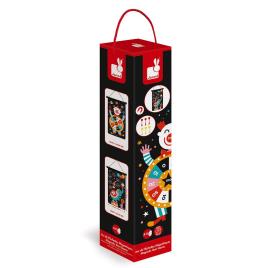 Janod Magnetic Dart Game Circus 4-8 Years Multicolor